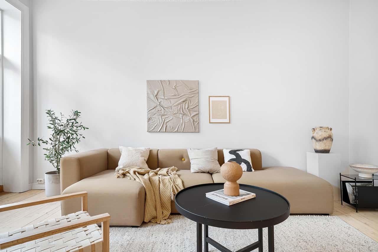 A living room designed and furnished by Ultra Interio